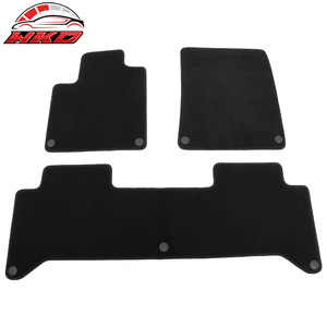 Alfombrillas para Rivian R1T 22-25 Antideslizantes para Primera y Segunda Fila, Alfombras de Velour, 3 Piezas - Product Image 4