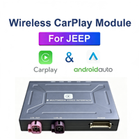 Reproductor de DVD/CD con Pantalla Táctil Android Auto de 8.4 Pulgadas para JEEP Uconnect, Conexión Inalámbrica y por Cable, 1 Año de Garantía
