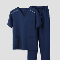 Ensemble de blouses d'hôpital en tissu polyester Dobby extensible et à séchage rapide, vêtements de travail hospitaliers, usage dentaire/chirurgie buccale, fourniture ODM Chine