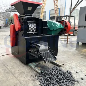 Máquina de briqueta de esferas de carvão, alta qualidade, alta eficiência, hidráulica, para vendas, máquina de fabricação de briqueta de carvão