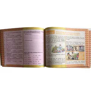 Servicios de impresión de libros de aprendizaje de inglés para colorear para niños