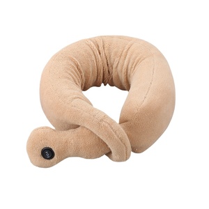 Coussins de massage vibrants de luxe en peluche, pliables, cylindriques et longs, <span class=keywords><strong>pour</strong></span> le cou, idéaux <span class=keywords><strong>pour</strong></span> les voyages et le bureau, vente en gros - Product Image 3