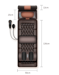 Новый дизайн: Корейский роботизированный массажный матрас с функцией растяжки, роликовый массажер для спины, тайский массаж, воздушно-компрессионный электрический массажер с таймером - Product Image 3