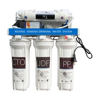 Machine à eau Kangen sous évier pour usage domestique, filtre à eau purificateur 5 étapes