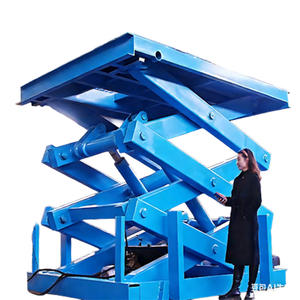 Platform Pengangkat Gunting Tipe SJG Baru Terlaris 4m 6m 8m 9m, Hidrolik 3t, Panel Kontrol & Remote - Product Image 1