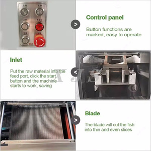 Anchoa Bacalao Trucha <span class=keywords><strong>Salmón</strong></span> Humo Bagre Tilapia Automático Pescado Sashimi Slice Cut Slicer Filete Máquina <span class=keywords><strong>Precio</strong></span> - Product Image 4