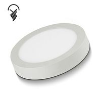 Panneau lumineux rond LED 18w AC85V-265V SMD2835 de haute qualité à lumen élevé