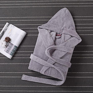 कस्टम बाथरोब Cotton.100 % कपास फैक्टरी थोक बाथरोब होटल बाथरोब - Product Image 6