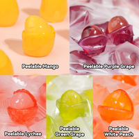 Bonbons interactifs amusants et colorés pour les boîtes à lunch scolaires, les cadeaux de vacances, les faveurs de fête et les approvisionnements en vrac, bonbons gélifiés à jus pelables