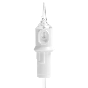 Aiguilles de cartouche de tatouage jetables en acier inoxydable 316 stérilisées, emballées individuellement, pour maquillage permanent (PMU), sourcils et art corporel - Product Image 1