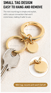 Mosquetón plano con cierre de resorte, accesorios de metal, gancho de resorte para llavero, ideal para hacer dijes de bolsos y joyería DIY - Product Image 5