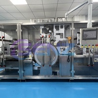 Machine d'emballage de capsules de détergent liquide hydrosoluble de laboratoire, contrôlée par PLC