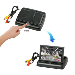 Système de moniteur pliable 4,3 pouces, moniteur RGB avec caméra CVBS, aide au recul étanche pour camions et bus, vente directe d'usine - Product Image 2