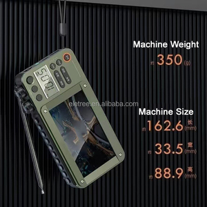 Reproductor MP4 Portátil con Pantalla LCD de 4.3 Pulgadas, Altavoz BT, Multibanda, Batería Recargable Integrada, <span class=keywords><strong>Radio</strong></span> FM - Product Image 4