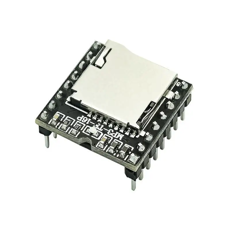 Vente chaude Dfplayer mini lecteur mp3 Module prise en charge MP3/WAV/WMA TF carte FAT16/32 avec haut-parleur de sortie simplifié en STOCK