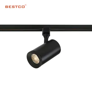 Zoomable Cob Led Track Light 16w Focus Magnetic Rail Light Cct Beam Angle Adjustable Led Linear Track Spotlight