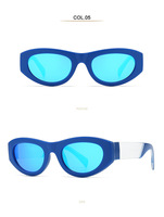 Lunettes de soleil de luxe de haute qualité, logo personnalisé OEM, nouvelle monture tendance, lunettes de soleil pour femmes et hommes