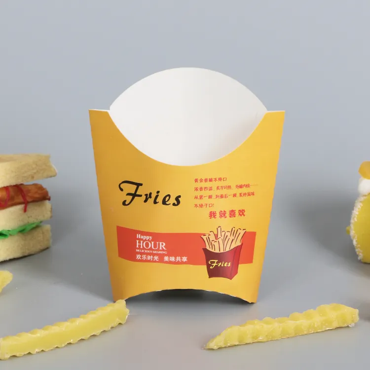 주문 로고 처분할 수 있는 까만 백색 브라운 Kraft 빠른 멀리 햄버거 배출된 테이크아웃 한국 감자 튀김 음식 종이 포장 상자