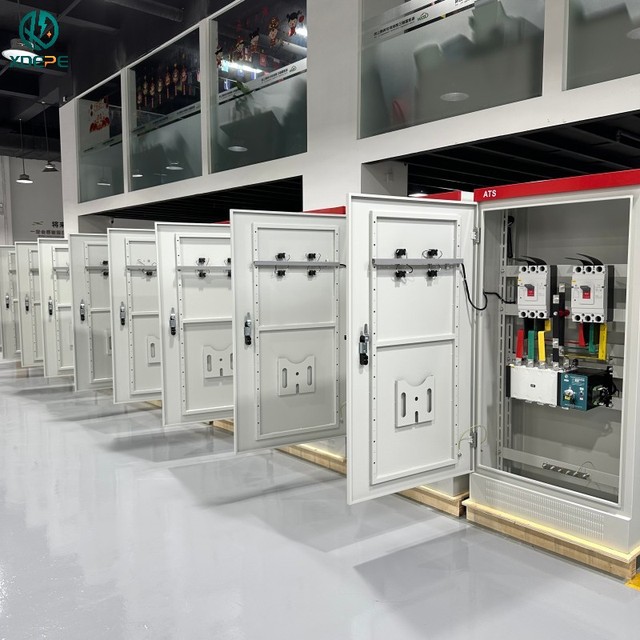Assembly 400A Dual-Power ATS Control Switchboard Customized Electrical Cabinet Modular Switchgear System for Commercial Use
