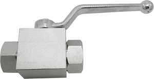 Khb 1/4 ''npt áp lực cao 2 cách bóng van 500 Bar shut-off OEM tùy chỉnh cho dầu phương tiện truyền thông thủy lực van - Product Image 4