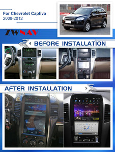 Kit multimídia automotivo tesla, <span class=keywords><strong>android</strong></span> 9, player multimídia para chevrolet captiva 2008 2009 2010 2011 2012, rádio, estéreo, unidade principal - Product Image 2