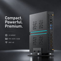 Potente Mini PC para Juegos, Core I7 I9 12700F 12900F, Rtx 4070 12G, DDR5 64GB, SSD NVMe 4.0 de 1TB, WIFI6E, BT5.3, WIN11 PRO
