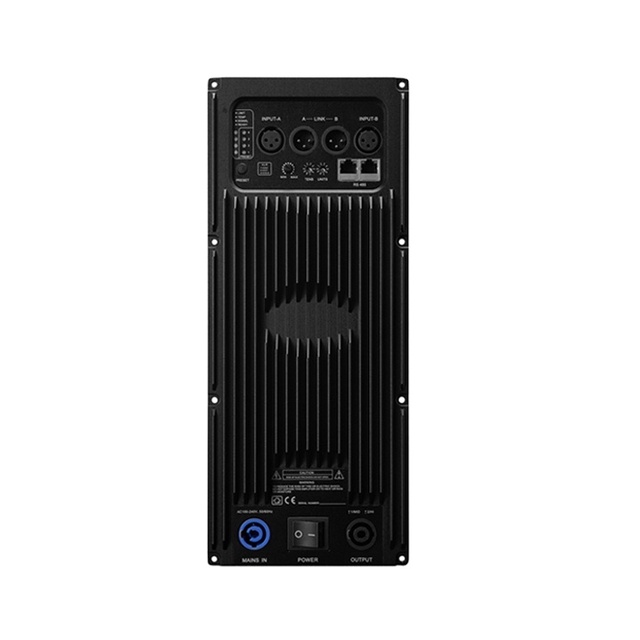 Professional Outdoor Audio Power Amplifier Module DSP1500W+800W*2 8ohm Digital Plate Board Speakers for Button/Voice