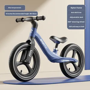 Vélo d'équilibre <span class=keywords><strong>pour</strong></span> enfants <span class=keywords><strong>14</strong></span> <span class=keywords><strong>pouces</strong></span> et 12 <span class=keywords><strong>pouces</strong></span>, cadre en nylon sans pédales, <span class=keywords><strong>pour</strong></span> les enfants de 1 à 6 ans - Product Image 3