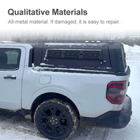 Coque de camping-car pour camion en aluminium robuste, imperméable, sans perçage, pour Ford F150 Ranger T9 Raptor Ram 1500, ajustement universel