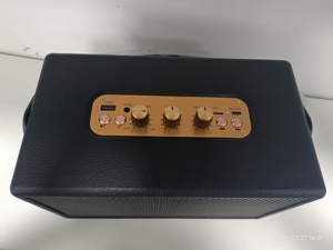 Haut-parleur Karaoké Portable Rétro en Bois Sans Fil 2026 avec Lecteur Audio Carte TF pour Home Cinéma, Batterie 1800mAh, Bluetooth V5.3, Haute Puissance - Product Image 2