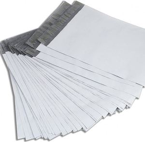 Bolsas de Correo de Polietileno Blancas con Logotipo Personalizado, Fabricación de Bolsas de Polietileno Mate con Impresión de Logotipo, Bolsa de Correo para Ropa, Embalaje de Envío por Mensajería - Product Image 2