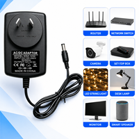 Services ODM/OEM : Adaptateurs secteur universels AC/DC 12V 3A 36W avec prise australienne pour systèmes et appareils de maison intelligente