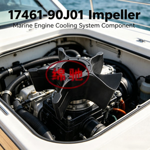 Pompe à eau à turbine en caoutchouc à <span class=keywords><strong>prix</strong></span> de gros 17461-94503 17461-90J01 pour moteurs hors-bord <span class=keywords><strong>Suzuki</strong></span> DF DT 90 - Product Image 2