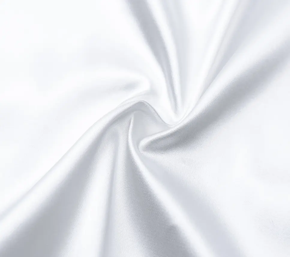 Шелковая атласная ткань для постельного белья без складок с жидким аммиаком