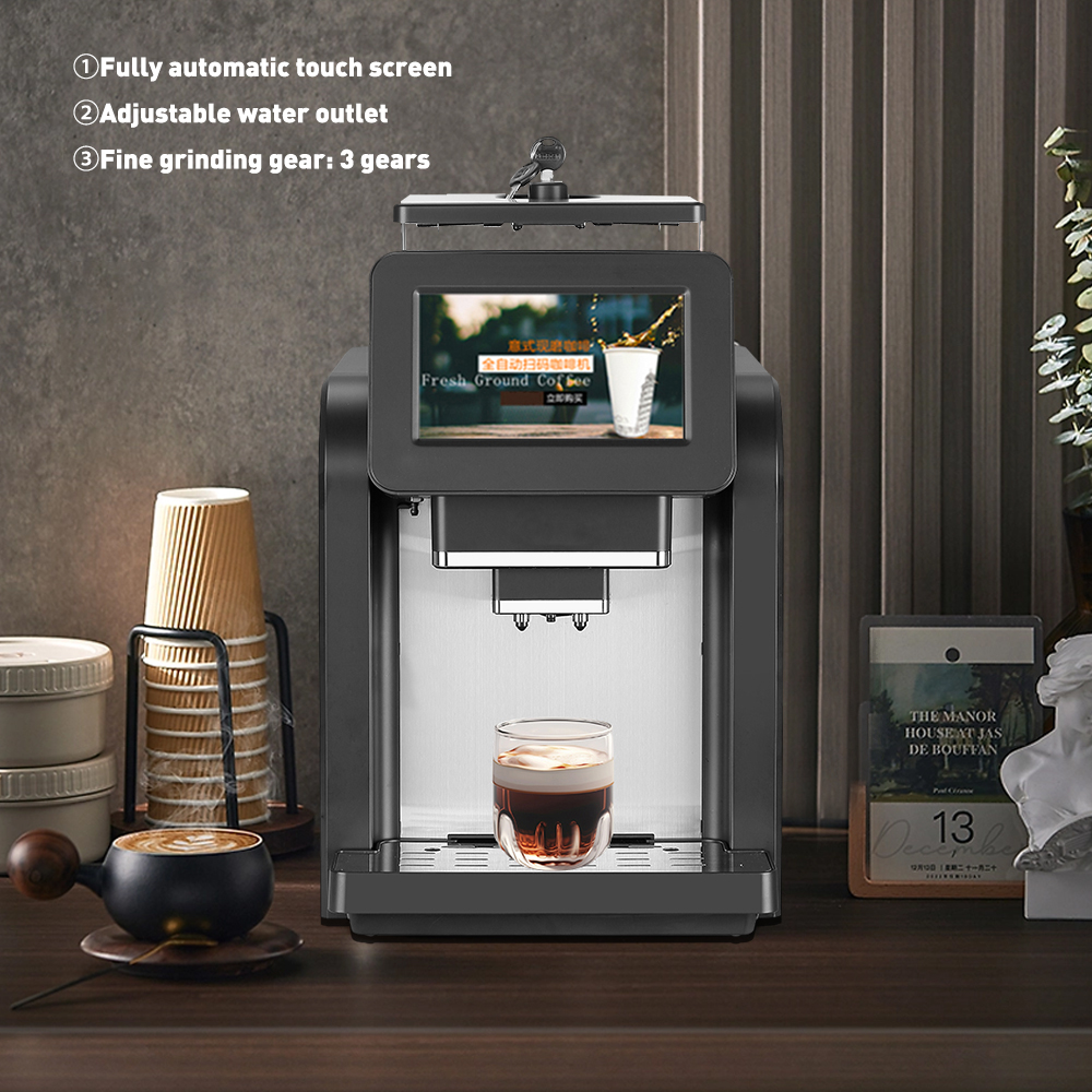 Домашний сенсорный экран Электрический полностью автоматический Kaffeemaschine Cafetera профессиональный коммерческий умный кофеварка эспрессо