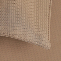 Polo élégant et polyvalent pour homme, beige doré, coupe classique, 250 GSM, vêtement de mode