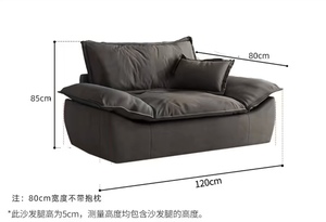 Juego de Sofás Modernos de Lujo a Precio de Fábrica, Muebles para el Hogar, Sofás Seccionales, Juego de Sofás para Sala de Estar - Product Image 6