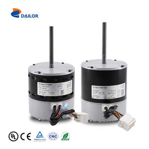 Motor de ventilador de CC sin escobillas para condensador de aire acondicionado, 1/2/1HP, rotación D/D, REV+FWD. - Product Image 1