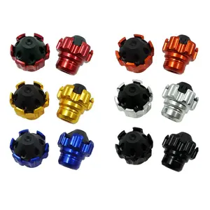 Motorcycle Frame Sliders CNC Aluminum Alloy Axle Cap Motorcycle Front Fork Frame Sliders Crash Protection