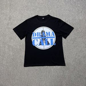 T-shirt pour homme de marque d'été, Drama Call, manches courtes, streetwear, style américain, hip hop, coton, t-shirts personnalisés pour rappeurs pour hommes - Product Image 3