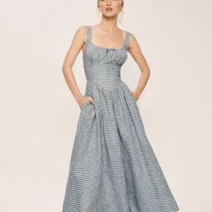 Nuevo Vestido de Verano de Alta Calidad para Mujer, Estilo Y2K Dulce, Sin Mangas, Cuello Cuadrado, Lino, Maxi, Modesto - Product Image 1