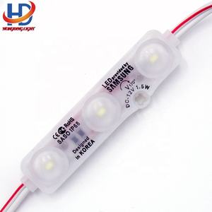 Module LED ultrasonique unique avec lentille pour boîte lumineuse, super luminosité, bon prix, 5730 IP65 12V 1,5W, 3 LED - Product Image 5
