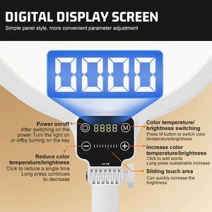 Panneau lumineux LED en gros 2700-6500K, éclairage d'appoint réglable 2700-6500K pour la photographie, idéal pour le streaming en direct sur YouTube et TikTok - Product Image 6