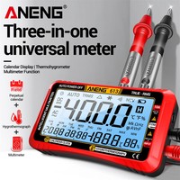 Multimètre numérique intelligent plein écran haute précision multifonction 3-en-1 avec écran LCD, testeur de tension électronique, modèle 613 pour