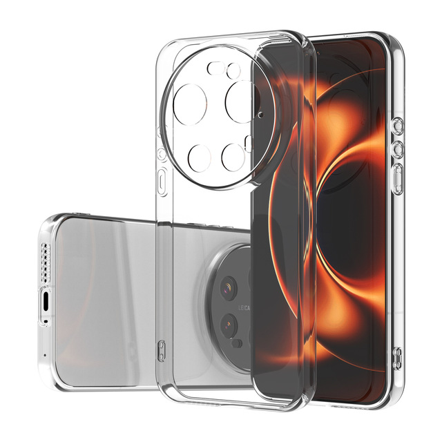 Soft TPU Phone Cover for Xiaomi 17 Ultra High Clear Phone case for Xiaomi 15 ultra 17 ultra