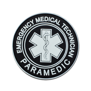 Parches de insignias de goma para médicos, insignias de PVC suaves 3D para médicos de emergencia, de fábrica personalizada - Product Image 4