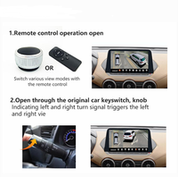 Sistem Kamera Mobil AHD 720P/1080P Panorama 360 Derajat, Visi Malam Berwarna Penuh, 4 Saluran, Birdview 2D/3D, 4 Kamera untuk Parkir