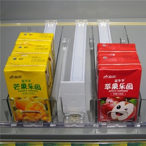 Système de poussoir automatique en plastique pour étagères, poussoir de produits pour présentoir - Product Image 5