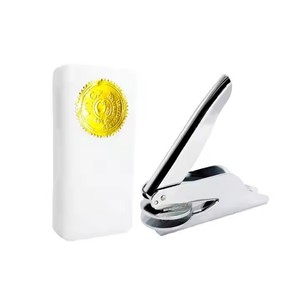 Sceau de gaufrage <span class=keywords><strong>personnalisé</strong></span> pour invitation de <span class=keywords><strong>livre</strong></span> de bibliothèque, sceau de notaire pour motto <span class=keywords><strong>personnalisé</strong></span> - Product Image 1