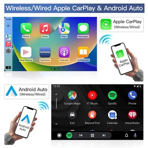 Radio con CarPlay y Android Auto para Mercedes W211 W219 2002-2009, CarPlay y Android Auto Inalámbricos. <span class=keywords><strong>YouTube</strong></span> Integrado. Conexión Plug & Play. - Product Image 3